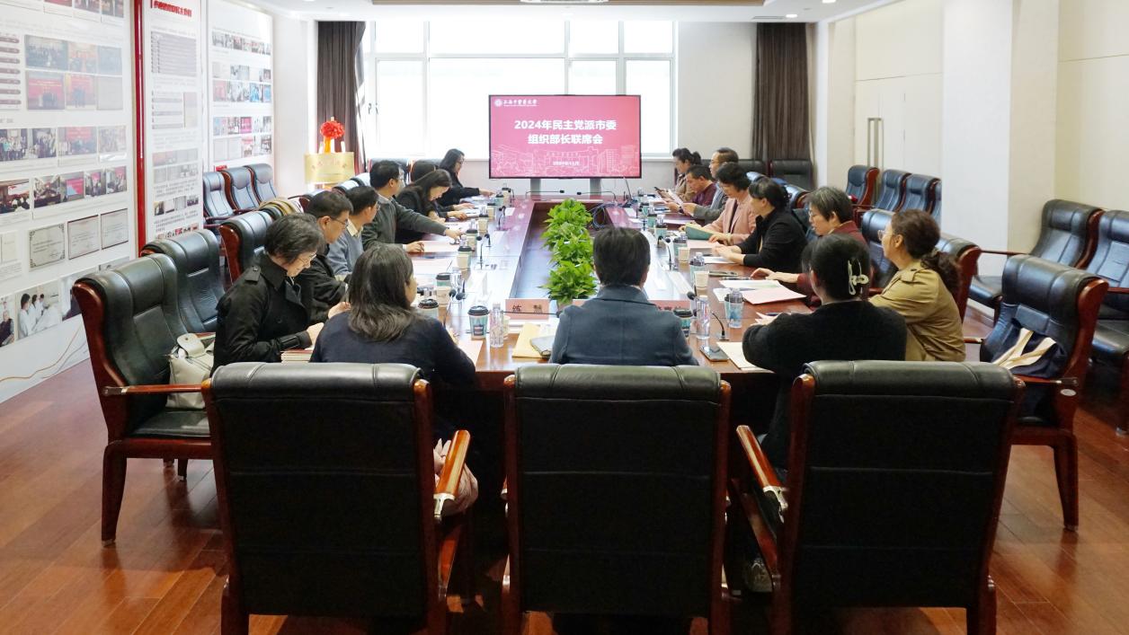beat365召开2024年民主党派市委组织部长联席会