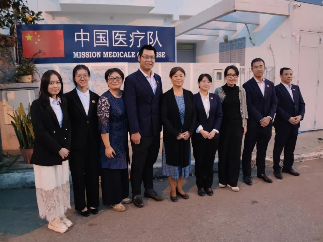 beat365代表团赴摩洛哥慰问援摩医疗队员